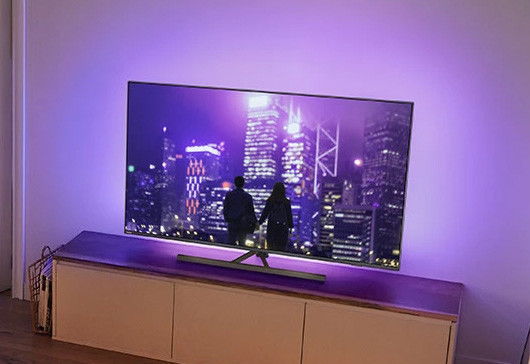 Philips Tums K Smart Uhd Tv Med Fyrsidig Ambilight Pus