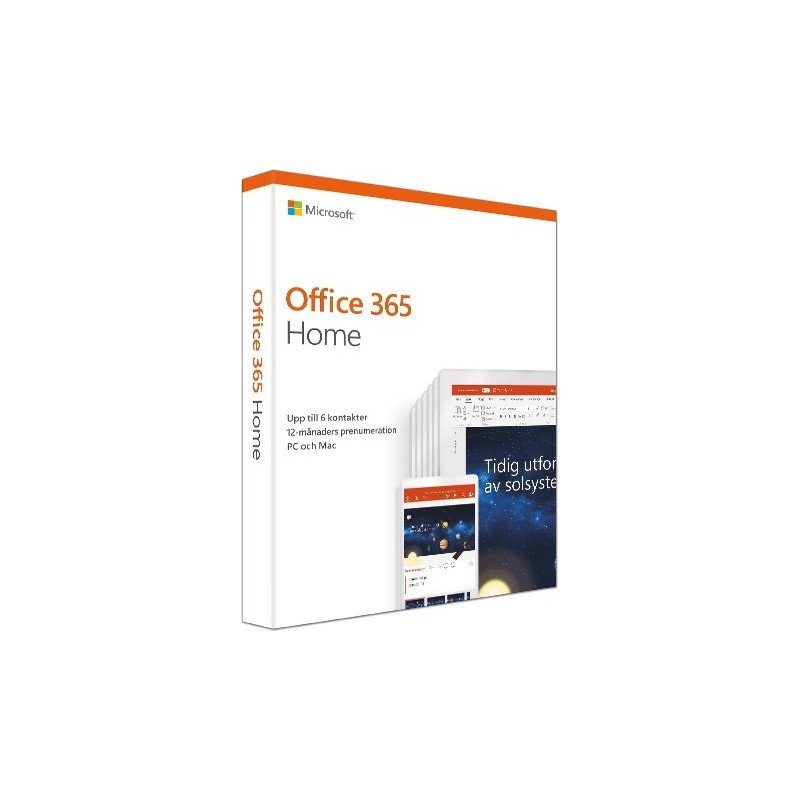 Office - Microsoft Office 365 Family för 6 datorer i 1 år (PC/MAC/MOBIL)