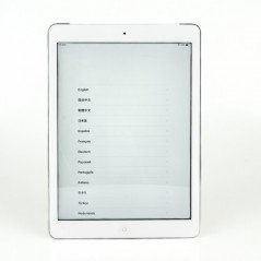 Second Hand Tablets - iPad Air 2 128GB 4G silver (beg med nytt batteri)