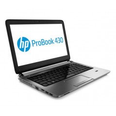 Brugt bærbar computer 13" - HP Probook 430 G2 med i5 4GB 128SSD (beg med defekt LAN-port)