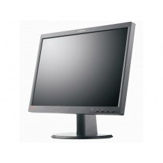 Used computer monitors - Lenovo 24" IPS-skärm (beg med skada)