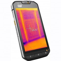 Brugte mobiltelefoner og smartphones - CAT S60 32GB Svart med FLIR termisk kamera (brugt med mura)