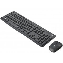 Tangentbord & datormus - Logitech MK295 Silent trådlöst tangentbord & mus black