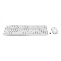 Logitech MK295 Silent trådlöst tangentbord & mus white