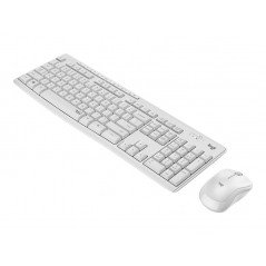 Tastatur & computermus - Logitech MK295 Silent trådløst tastatur og mus hvid