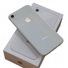 iPhone 8 128 GB silver (ny i bruten box)