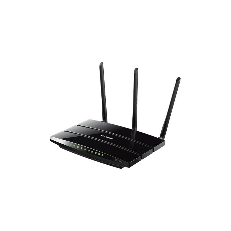ADSL-router - TP-Link ADSL-modem och trådlös dual band-router