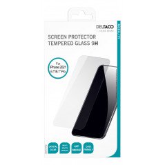 Skærmbeskyttelse til iPhone - Deltaco Skärmskydd i härdat glas för iPhone 14 Plus &13 Pro Max