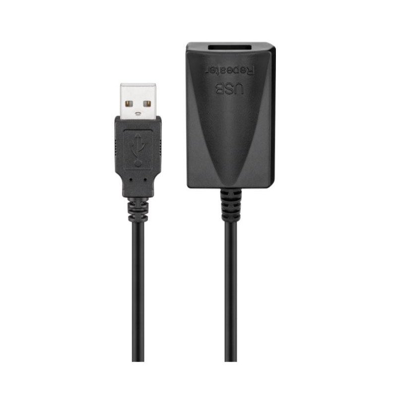 USB-kablar & USB-hubb - Aktiv USB 2.0-förlängningskabel 5M som kan förlängas