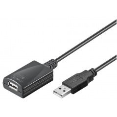 Aktivt USB 2.0-forlængerkabel 5M, der kan forlænges