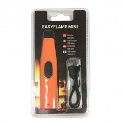 Fyndhörna - Easyflame Elektrisk Tändare USB Orange