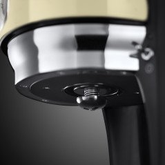 Kaffemaskine - Russel Hobbs Kaffebryggare Retro Cream 10 koppar