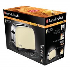 Russel Hobbs Brödrost Retro Cream för 2st skivor