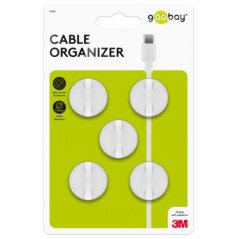 Kabelhantering - Kabelhållare Organizer 5-pack
