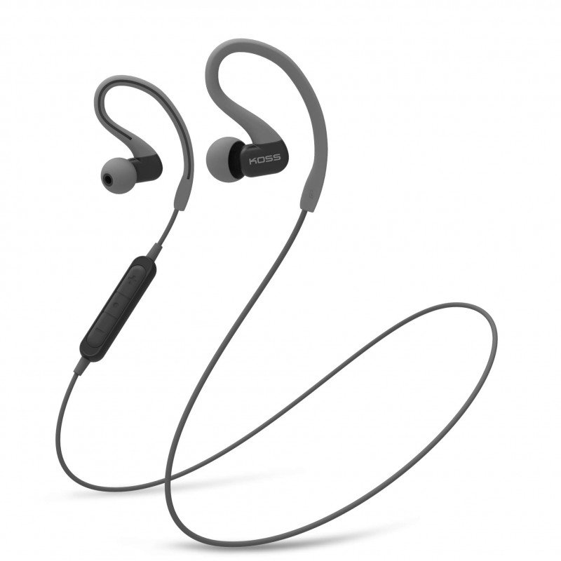 In-ear - KOSS Bluetooth-headset med FitClips til løb, in-ear
