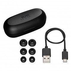 Trådløse headset - JVC Gumy Bluetooth-hovedtelefoner, in-ear, sort