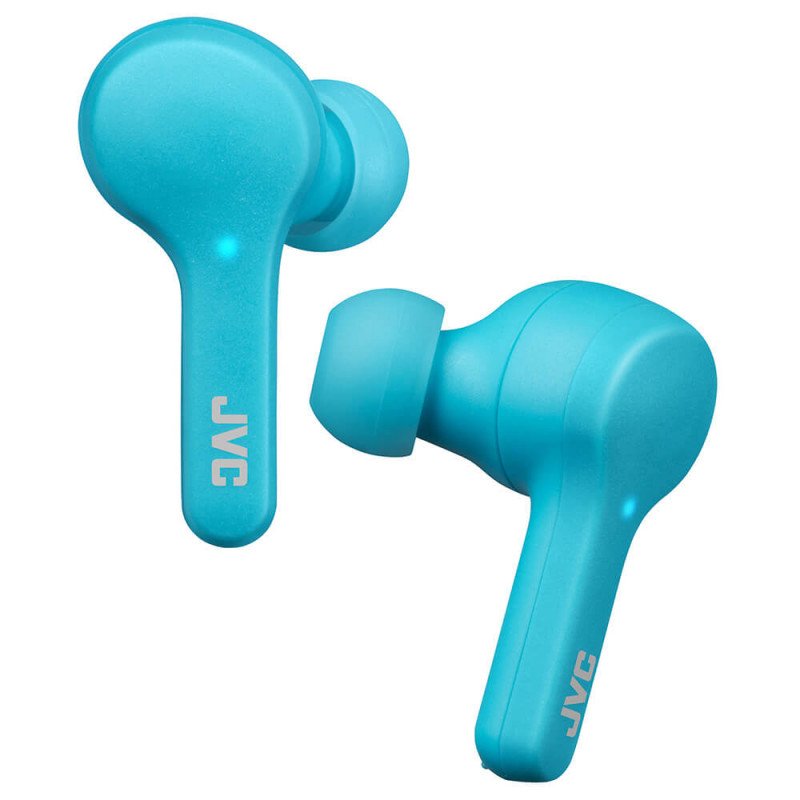 Trådlösa hörlurar - JVC Gumy Bluetooth headset hörlur, in-ear, blue