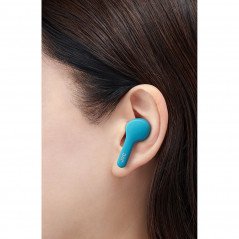 Trådlösa hörlurar - JVC Gumy Bluetooth headset hörlur, in-ear, blue