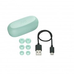 Wireless - JVC Gumy Bluetooth headset hörlur, in-ear, green