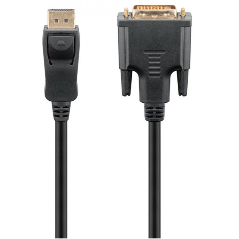 DisplayPort cable and DisplayPort adapter - Goobay DisplayPort till DVI-kabel