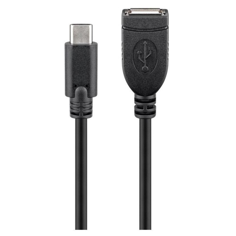 Tillbehör - USB-C till USB 2.0 Hona-kabel 0.2M