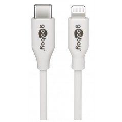 USB-C til Lightning-kabel MFi-Certificeret hvid