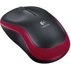 Logitech Wireless Mouse i röd färg