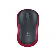 Logitech Wireless Mouse i röd färg