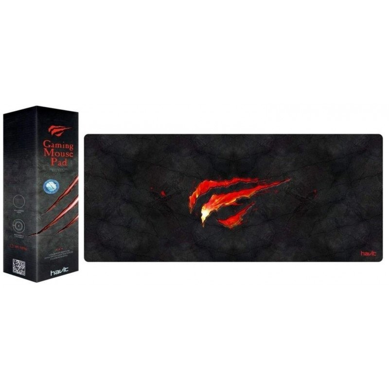 Gaming mouse pad - Havit gaming-musemåtte XL, 70 cm lang