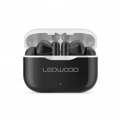 Bluetooth hovedtelefoner - LEDWOOD Capella trådløst bluetooth-headset og øretelefoner, sort
