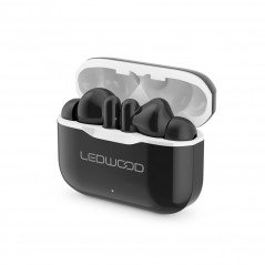 Bluetooth Earphones - LEDWOOD Capella trådlöst bluetooth headset & hörlur, black