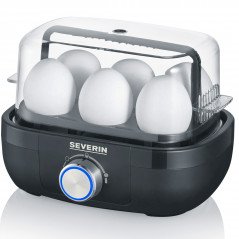 Severin Äggkokare för 6 ägg med Elektronisk kontroll