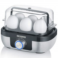 Køkkenudstyr - Severin æggekoger til 6 æg med elektronisk pocherer