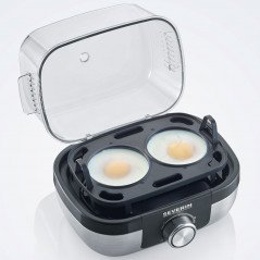 Severin Äggkokare för 6 ägg med Elektronisk pocher