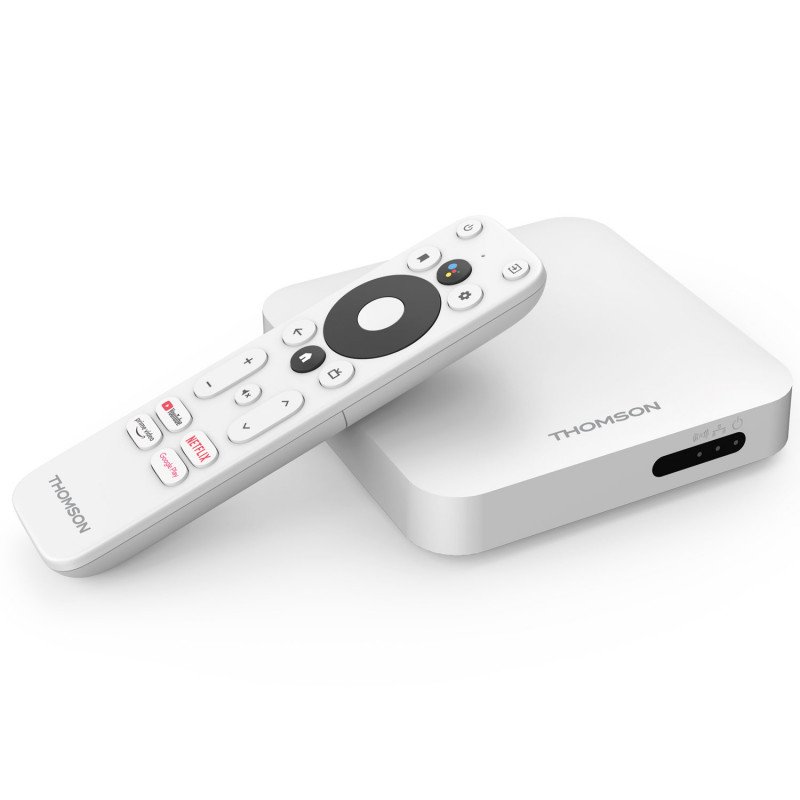 TV og lyd - Thomson Android 4K TV box med Chromecast, Netflix, Disney, Prime