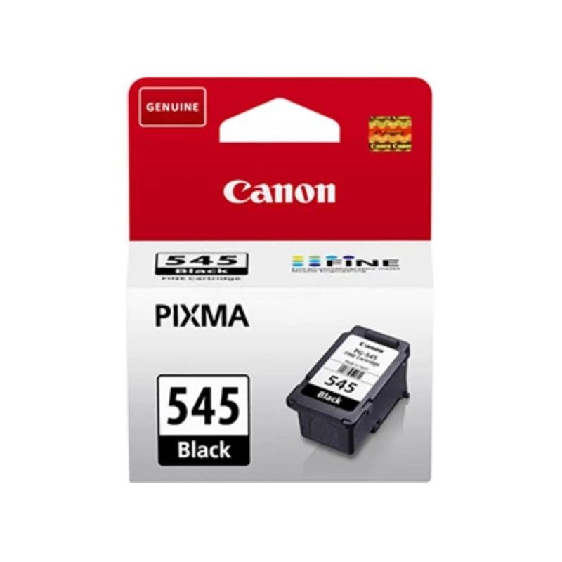 Printertilbehør - Canon sort blækpatron PG-545 til Pixma-serien