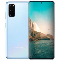 Samsung Galaxy begagnad - Samsung Galaxy S20 5G 128GB DS Blue med 120 Hz-skärm (beg)