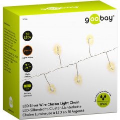 Ljusslingor - Goobay LED-lysstreng til indendørs og udendørs brug 1.65m 50pcs LED