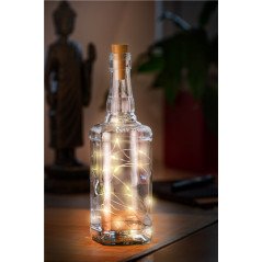 Goobay LED ljusslinga för flaskor 10st 2m LED-slingor med 20-LED