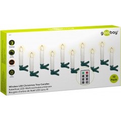 Goobay trådlös julgransbelysning med LED-lampor