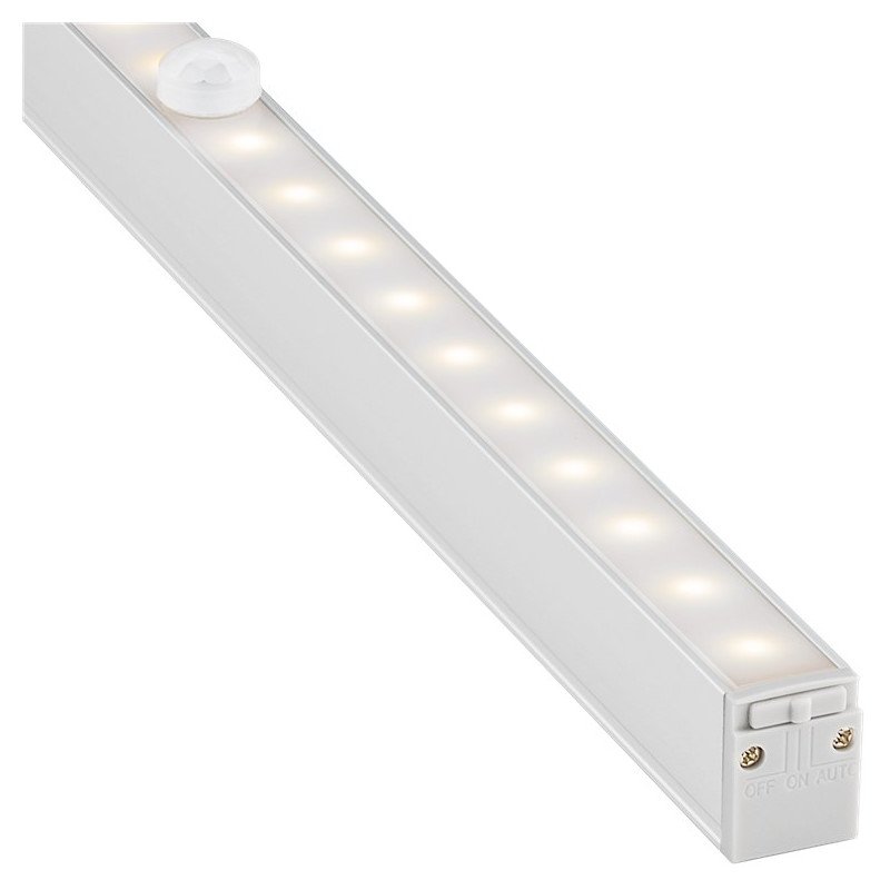 LED-lampa - Goobay batteridriven LED-lampa list med 20 LEDs och rörelsesensor (Varm vit)