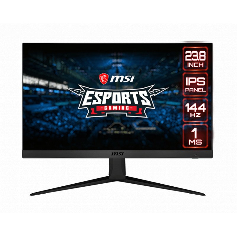 Gaming-skærm - MSI Optix G241 24" 144 Hz IPS gaming-skärm
