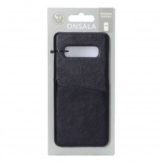 Cases - Onsala mobiletui til Samsung Galaxy S10+ med kortplads og vegansk læder