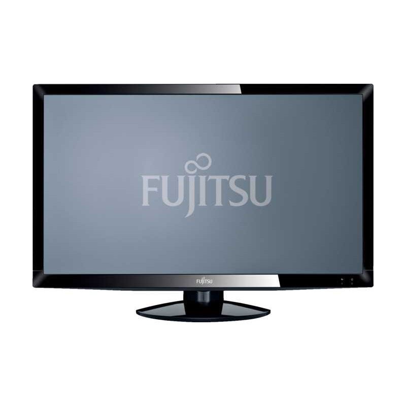 Brugte computerskærme - Fujitsu 22" LED-skärm (beg)