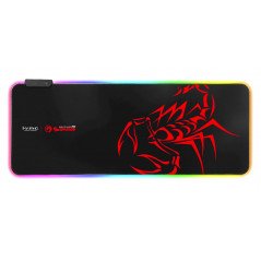 Gaming-musemåtte - Marvo MG010 gaming-musmatta med RGB-belysning