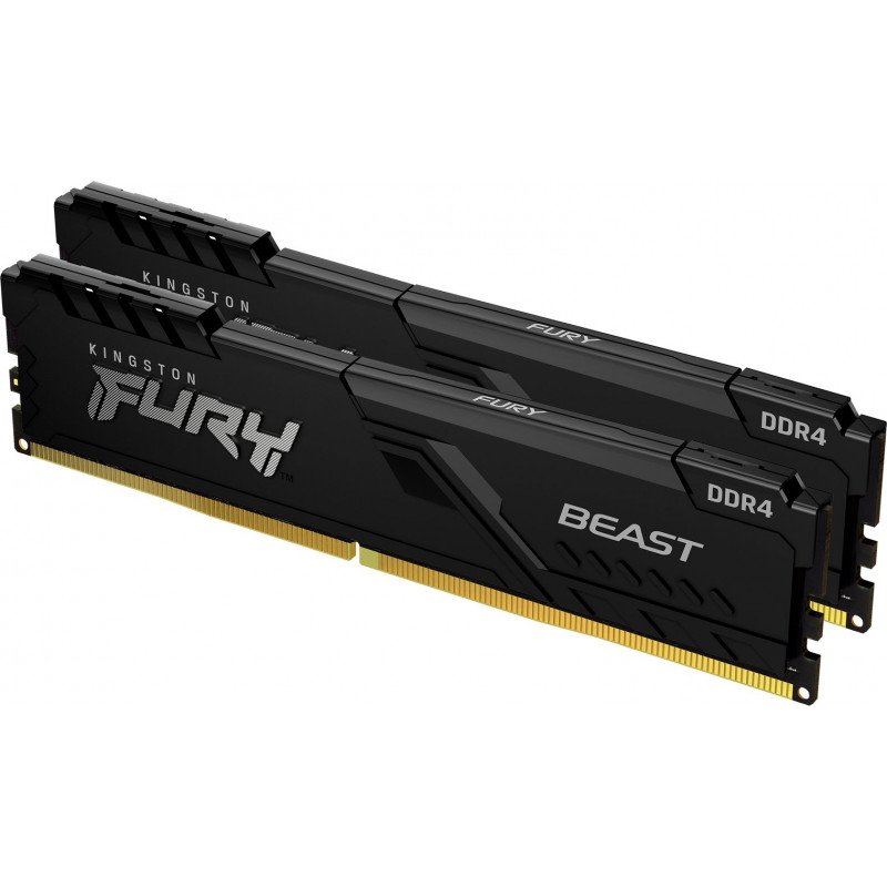 RAM - Kingston Fury Beast 16GB (2x8GB) DDR4 3200MHz RAM-minne