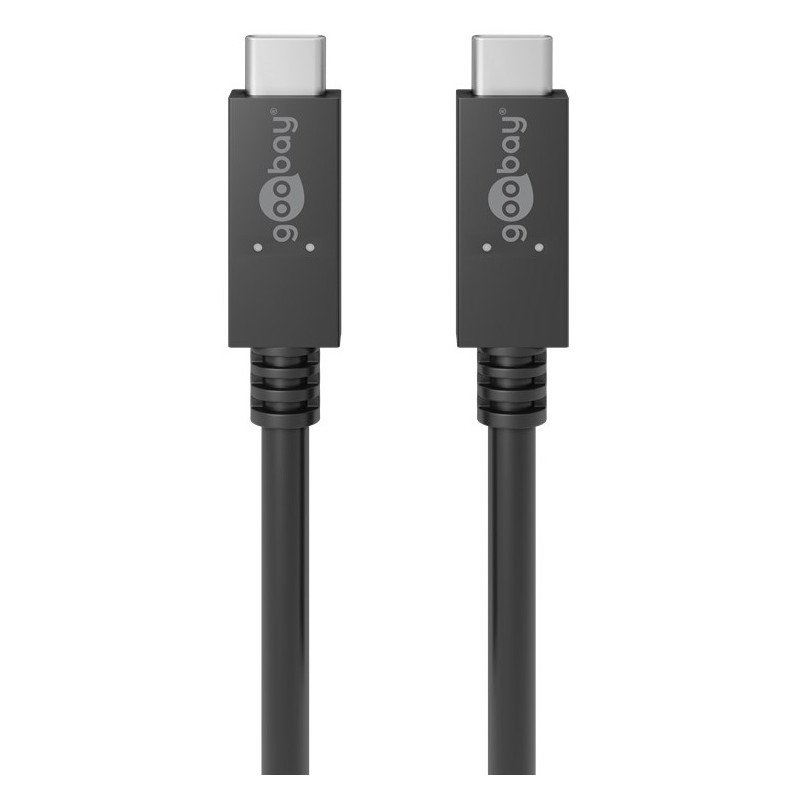 USB-C-kabel - USB-C till USB-C USB 3.2 gen 2 opladerkabel PD 100W 4K@60Hz