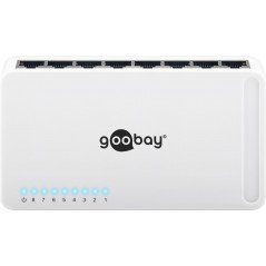 Netværksswitch - Goobay Gigabit-switch med 8 porte