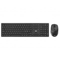 Tastaturer - iiglo MKX lydløst trådløst tastatur og mus