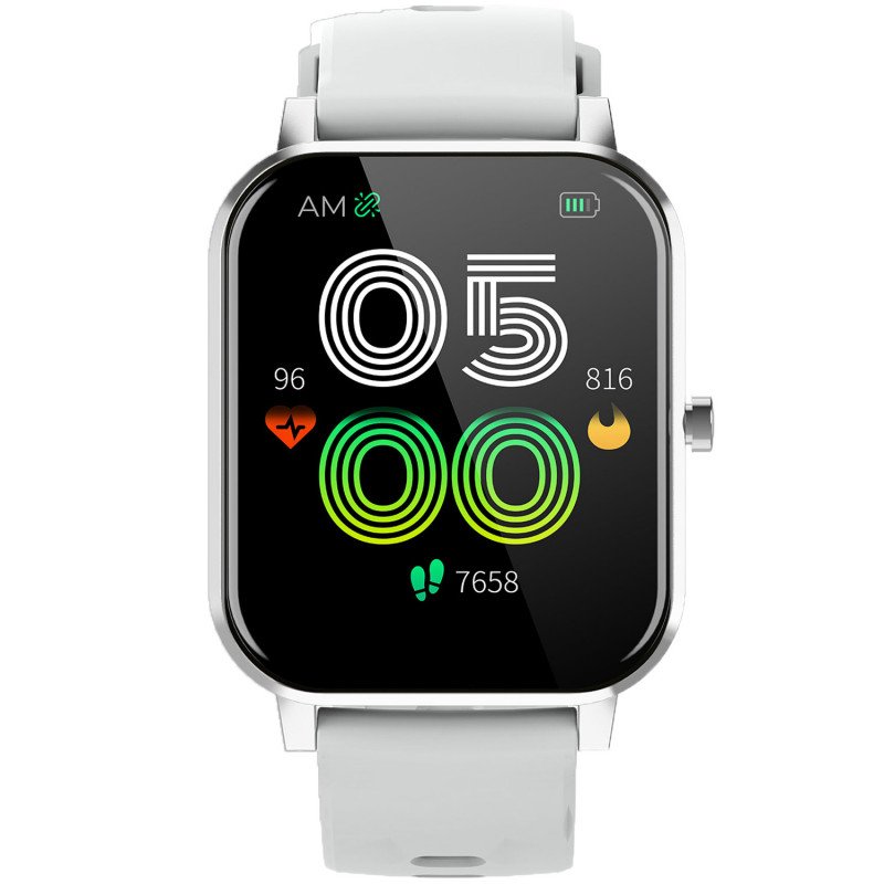 Smartwatch - Denver Smartwatch med fitnessfunktioner, puls och blodtryckssensor